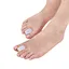 Breathable SEBS toe spacers - prevents sweat buildup between toes